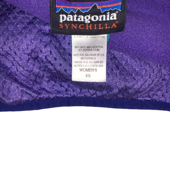 Patagonia Fleece Synchilla Full Zip Up Jacket Snap - Picture 3 of 16